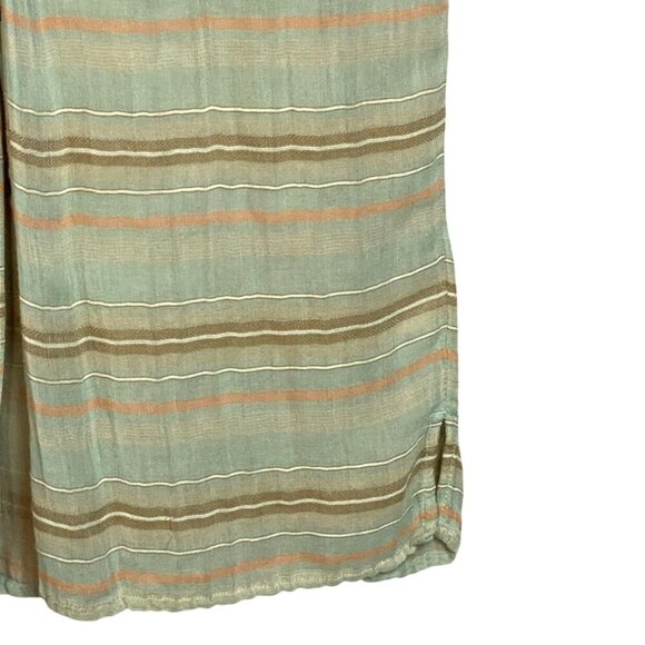 PrAna Buenos Dias Dress Iced Aqua Size L Fair Trade Sustainable Cotton Sleeveles - Picture 7 of 11